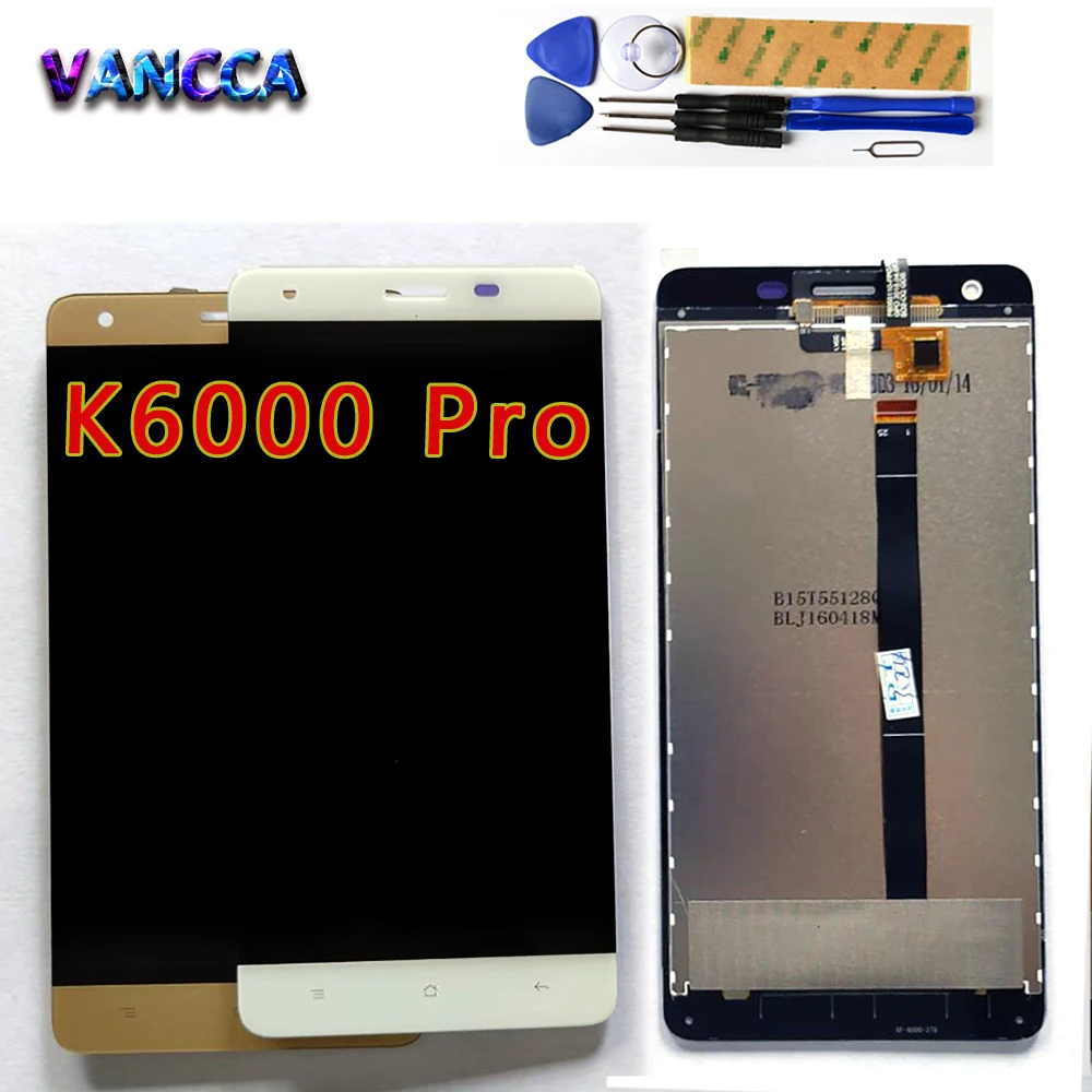 High Quality New Touch Screen Digitizer + LCD Display Replacement For Oukitel K6000 PRO Cellphone 5.5 inch 1920*1080
High Quality New Touch Screen Digitizer + LCD Display Replacement For Oukitel K6000 PRO Cellphone 5.5 inch 1920*1080