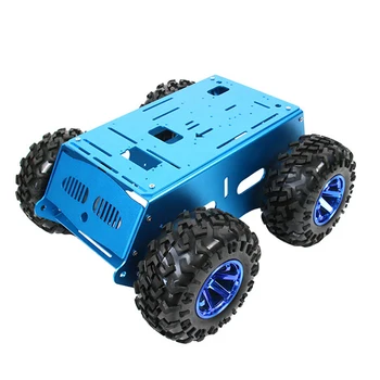 Programming Car Metal Chassis 4-wheeled Off-road Chassis Steam assembly Kit for Raspberry Pi / Arduino / Mcu51 / Stm32
Programming Car Metal Chassis 4-wheeled Off-road Chassis Steam assembly Kit for Raspberry Pi / Arduino / Mcu51 / Stm32
