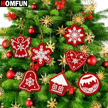 HOMFUN 10pcs DIY Diamond Painting Christmas Tree Pendant Drills Special Shape Diamond Embroidery Christmas Decorations for Home
HOMFUN 10pcs DIY Diamond Painting Christmas Tree Pendant Drills Special Shape Diamond Embroidery Christmas Decorations for Home