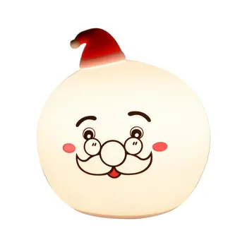 Christmas Gift Creative Night Light Santa Snowman Silicone Light Smart Pat Sensor Light Usb Charging
Christmas Gift Creative Night Light Santa Snowman Silicone Light Smart Pat Sensor Light Usb Charging