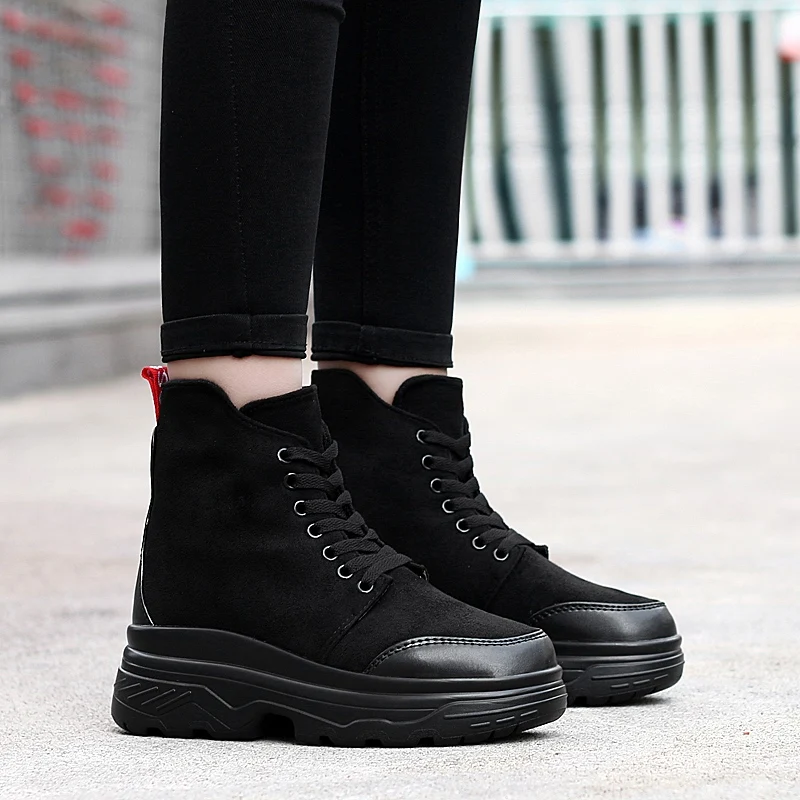 Genuine Leather Women Fashion Sneakers Lace Up Platform Casual Shoes High Top Chunky Sneakers Autumn Ankle Boots Women XU075
Genuine Leather Women Fashion Sneakers Lace Up Platform Casual Shoes High Top Chunky Sneakers Autumn Ankle Boots Women XU075