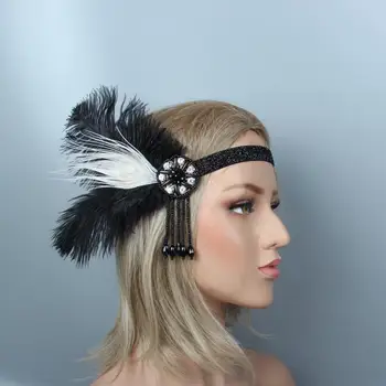 Hot Black Feather Headband Prom Headwear Cosplay Masquerade Travel Wearable 
Hot Black Feather Headband Prom Headwear Cosplay Masquerade Travel Wearable