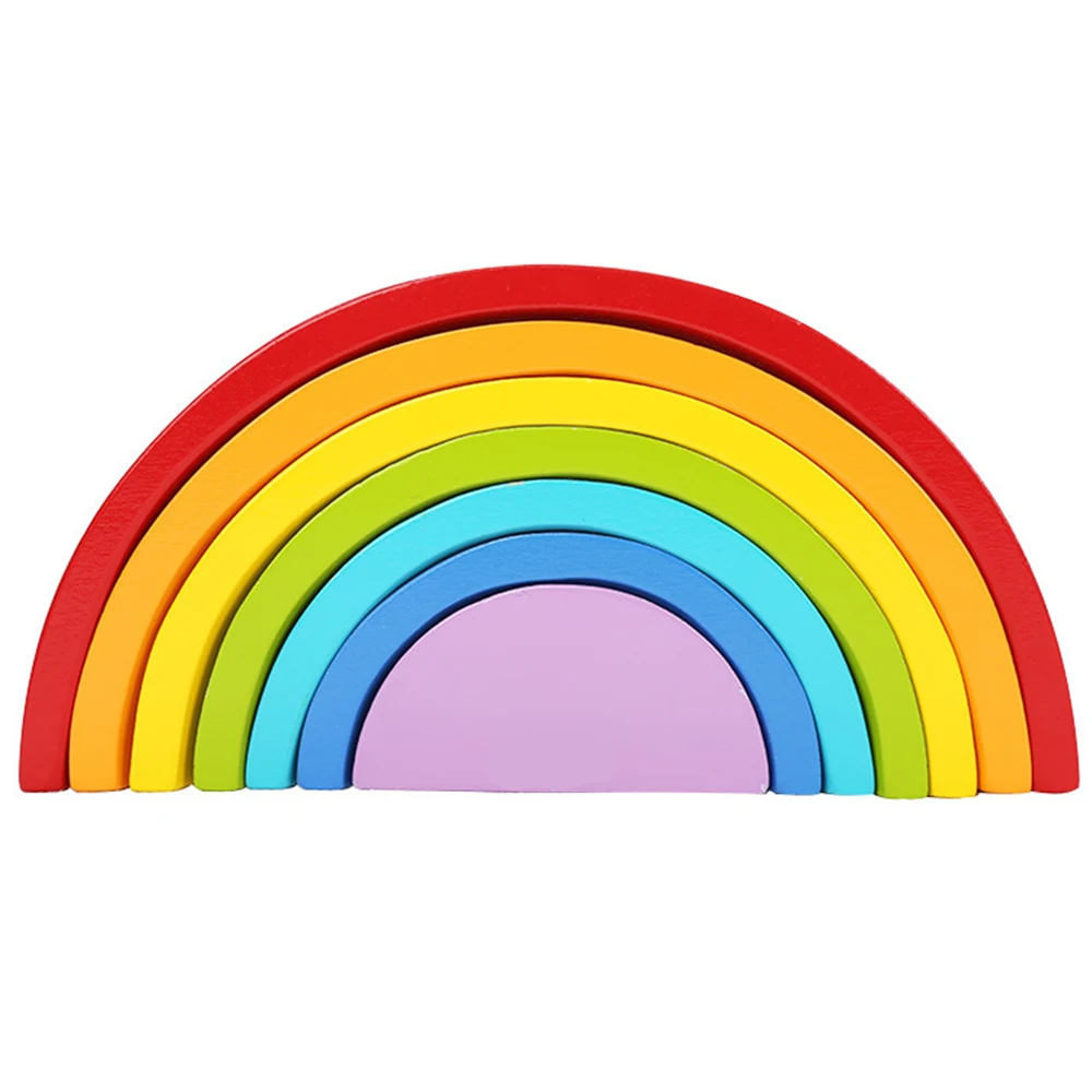 Children's Intellectual Wooden block Rainbow Stacking Game kids building blocks wooden toys baby early learning educational Toys
Children's Intellectual Wooden block Rainbow Stacking Game kids building blocks wooden toys baby early learning educational Toys