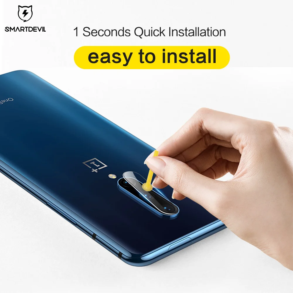 Защитное стекло SmartDevil 2 шт. закаленное для объектива камеры oneplus 7 T Защитная