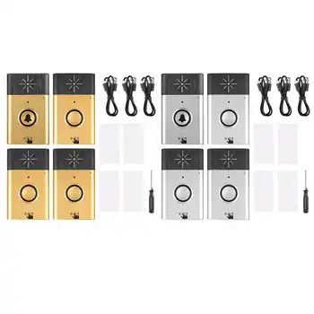 Porttable Wireless Voice Intercom Doorbell Access Control System Indoor/Outdoor Door Bell
Porttable Wireless Voice Intercom Doorbell Access Control System Indoor/Outdoor Door Bell