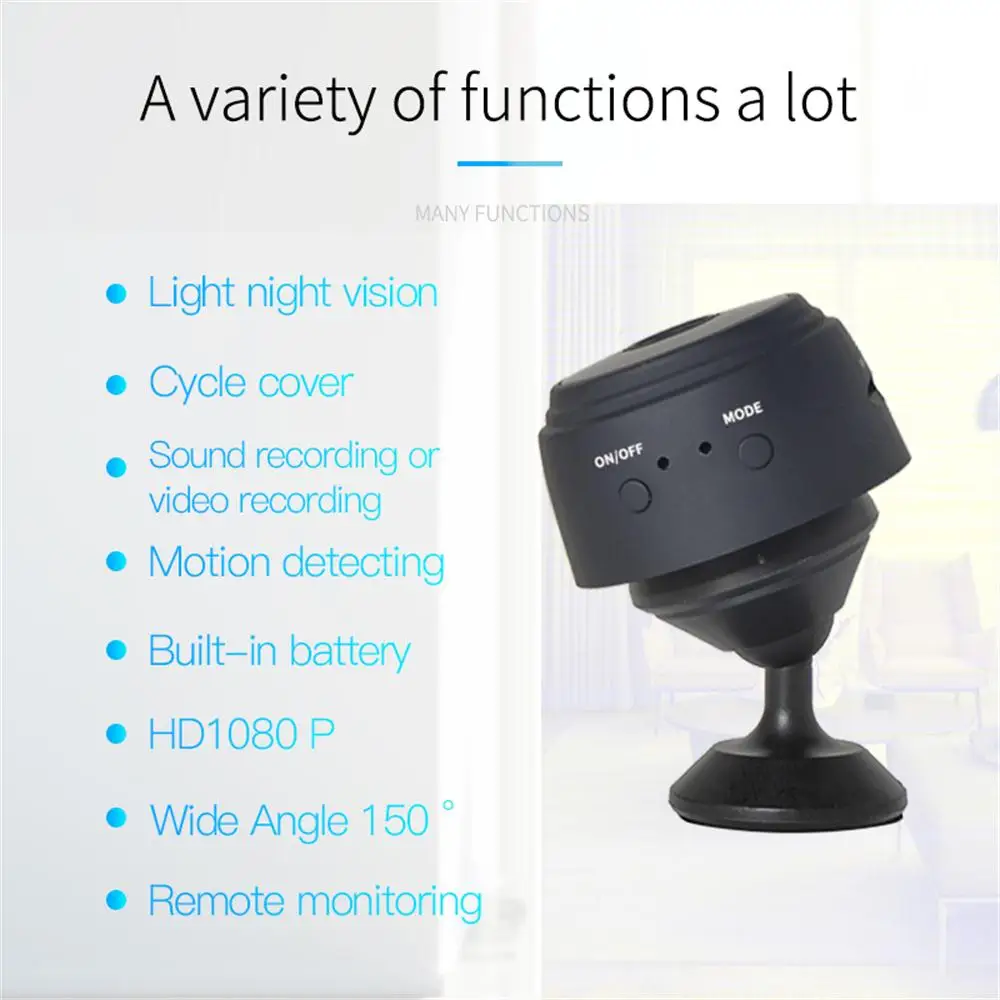 Timethinker Mini Camera WIFI HD 1080P Night Vision Remote Control Video Recorder Sports DV Home Monitor Security Cam For Samsung
Timethinker Mini Camera WIFI HD 1080P Night Vision Remote Control Video Recorder Sports DV Home Monitor Security Cam For Samsung