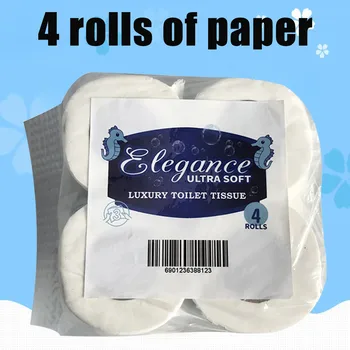 #H45 3 Ply White Toilet Paper Toilet Roll Tissue Roll Pack Of 4 Rolling Paper Towels Tissue For Bath Home Kitchen Outdoor
#H45 3 Ply White Toilet Paper Toilet Roll Tissue Roll Pack Of 4 Rolling Paper Towels Tissue For Bath Home Kitchen Outdoor