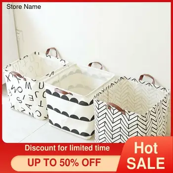 Simple Modern Style New Waterproof Foldable Storage Basket Cotton Linen Laundry Basket Toy Sundries Storage Bucket
Simple Modern Style New Waterproof Foldable Storage Basket Cotton Linen Laundry Basket Toy Sundries Storage Bucket