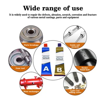 New Repair Glue Industrial Repair Paste Glue Heat Resistance Cold Weld Metal Repair Paste Caster glue All-Purpose Cleaner #SK
New Repair Glue Industrial Repair Paste Glue Heat Resistance Cold Weld Metal Repair Paste Caster glue All-Purpose Cleaner #SK
