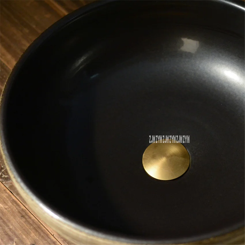 Description Picture 6 of itemBathroom Artistic Line Basin Household High Temperature Ceramics Sink Toilet Hand Made Washing Basin Bowl For Hotel Club KTV
