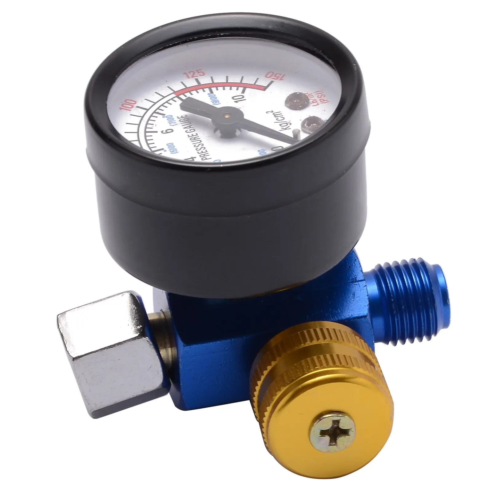 High Quality 1/4" Paint Sprayer Air Regulator Pressure Gauge Tool Diaphragm Control Tool Accessory