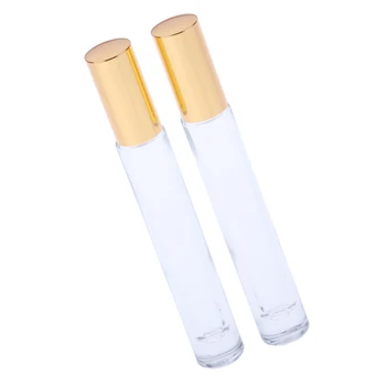 2 Pieces 10ml Empty Glass Perfume Essential Oil Roller Ball Bottles Cases Holder for Perfume, Essential Oils
2 Pieces 10ml Empty Glass Perfume Essential Oil Roller Ball Bottles Cases Holder for Perfume, Essential Oils