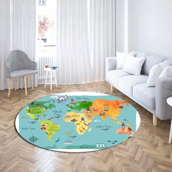 Modern Fashion Carpet Living Room/coffee Table/garden Blanket Map of The World Polyester Non-slip Mat Home Decoration Carpet
Modern Fashion Carpet Living Room/coffee Table/garden Blanket Map of The World Polyester Non-slip Mat Home Decoration Carpet