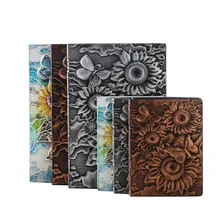 A5 / A6 Notebook Sunflower Relief Style PU Travel Notebook Retro Printing Decoration Diary Exquisite Book Gift
A5 / A6 Notebook Sunflower Relief Style PU Travel Notebook Retro Printing Decoration Diary Exquisite Book Gift