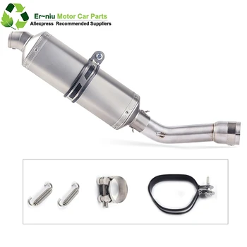 Motorcycle Full System Exhaust Escape Muffler Middle Connect Link Pipe Slip On For YAMAHA FZ1 FZ1N FZ1000 ZX1000 2005 to 2016 
Motorcycle Full System Exhaust Escape Muffler Middle Connect Link Pipe Slip On For YAMAHA FZ1 FZ1N FZ1000 ZX1000 2005 to 2016