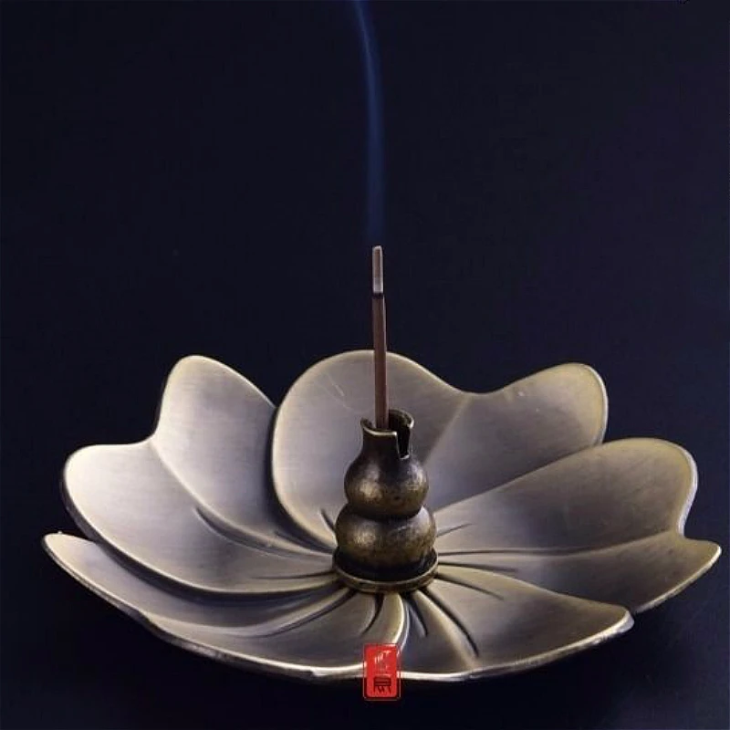 Incense-n-Wish Brass Lotus Stick Incense Burner Hulu Cone Incense Holder Ash Catcher 3in1 Cone Stick Coil Censer Dropshipping
Incense-n-Wish Brass Lotus Stick Incense Burner Hulu Cone Incense Holder Ash Catcher 3in1 Cone Stick Coil Censer Dropshipping