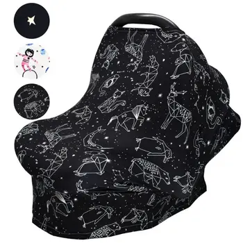 4-in-1 Multi-use Baby Stretchy Cover Car Seat Canopy/Nursing Cover/Shopping Cart Cover/Infinity Scarf Perfect Gift for Baby
4-in-1 Multi-use Baby Stretchy Cover Car Seat Canopy/Nursing Cover/Shopping Cart Cover/Infinity Scarf Perfect Gift for Baby