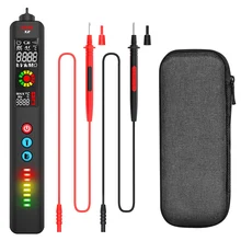 BSIDE Multimeter X2 Infrared Thermometer Flashlight Smart Voltage Detector LCD 3 Modes Non Contact Live Wire Tester
BSIDE Multimeter X2 Infrared Thermometer Flashlight Smart Voltage Detector LCD 3 Modes Non Contact Live Wire Tester