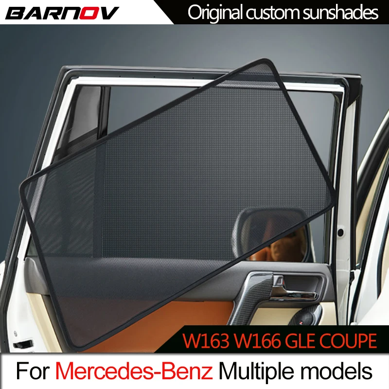 BARNOV Car Special Curtain Window SunShades Mesh Shade Blind Original Custom For Mercedes-Benz W163 W166 GLE Coupe R class
BARNOV Car Special Curtain Window SunShades Mesh Shade Blind Original Custom For Mercedes-Benz W163 W166 GLE Coupe R class