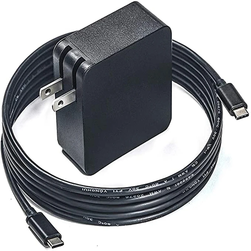 65W 7.5FT Type C Charger for Samsung Series 7 NP750QUA-K01US Pro Plus Notebook 7 Spin 9 Laptop W16-030N1A PD-30ABUS Power Supply
65W 7.5FT Type C Charger for Samsung Series 7 NP750QUA-K01US Pro Plus Notebook 7 Spin 9 Laptop W16-030N1A PD-30ABUS Power Supply