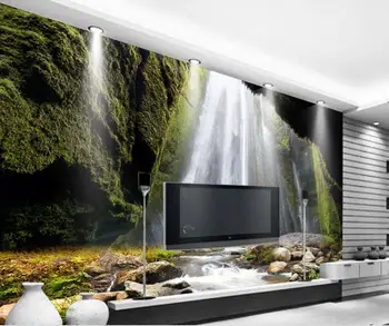 custom photo wallpaper Fresh three-dimensional landscape waterfall landscape 3D TV background wall
custom photo wallpaper Fresh three-dimensional landscape waterfall landscape 3D TV background wall
