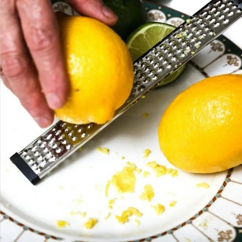 Stainless Steel Multifunctional Cheese Grater Citrus Lemon Zester Ginger Potato Garlic Chocolate Fruit Peeler Kitchen Gadgets
Stainless Steel Multifunctional Cheese Grater Citrus Lemon Zester Ginger Potato Garlic Chocolate Fruit Peeler Kitchen Gadgets