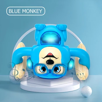 Electric Touch Sensor Little Monkey Funny Portable Classic Texture Practical Plastic Electronic Tipper Monkey Sound Toy 
Electric Touch Sensor Little Monkey Funny Portable Classic Texture Practical Plastic Electronic Tipper Monkey Sound Toy