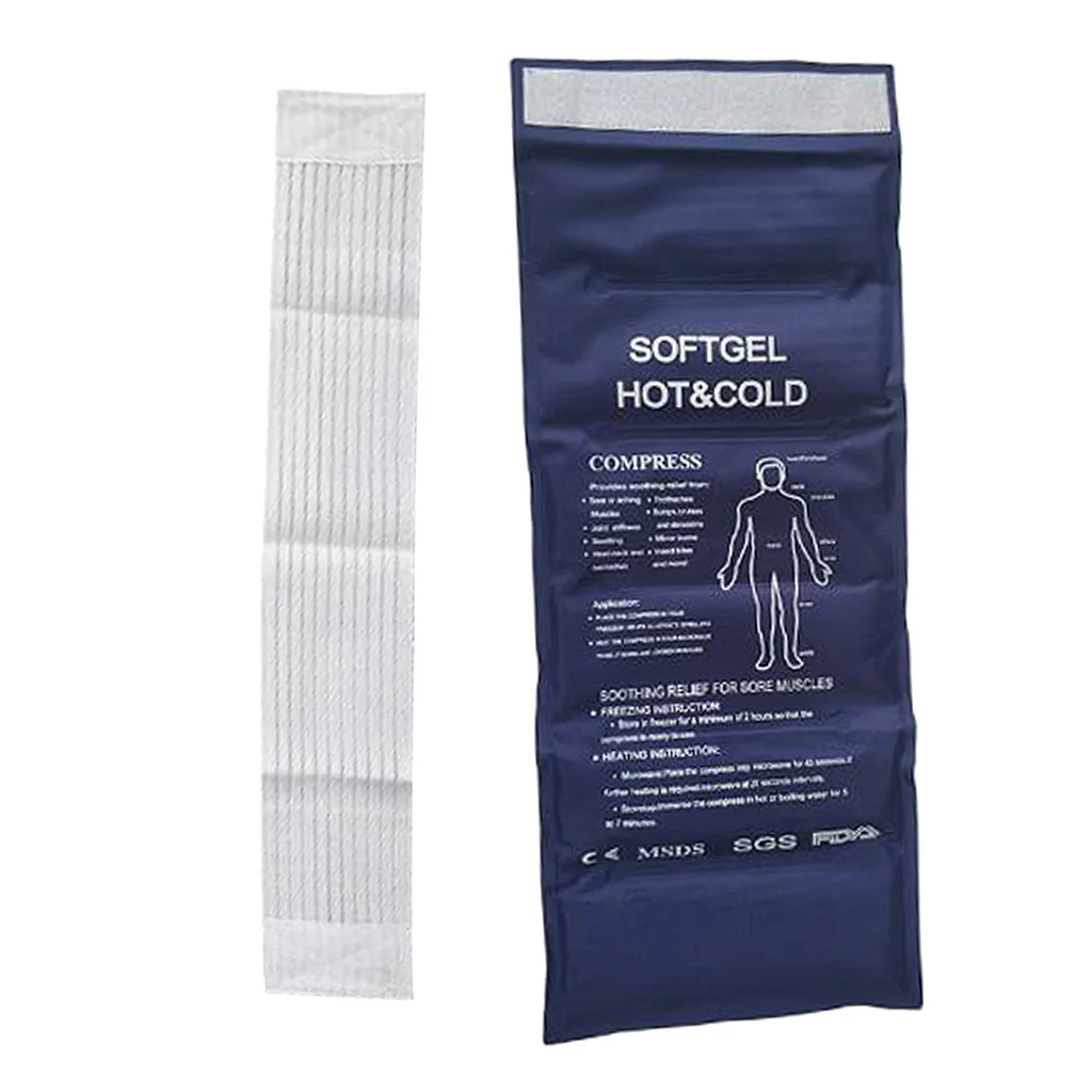 Reusable Hot Cold Gel Pack for First Aid Sports Muscle Pain Relax Ice Heat Pad Reusable Hot Cold Gel Pack for First Aid Sports Muscle Pain Relax Ice Heat Pad