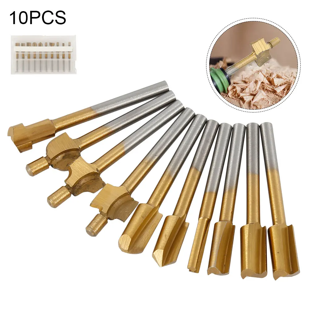 10pcs Woodworking Trimming Cutter Dremel Routing Wood Rotary Milling Rotary File Cutter Carving Carved Knife Cutter Tools
10pcs Woodworking Trimming Cutter Dremel Routing Wood Rotary Milling Rotary File Cutter Carving Carved Knife Cutter Tools