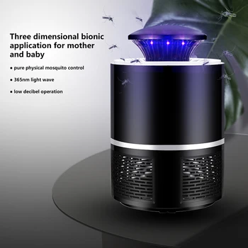 USB Powered Home Mosquito Killer Lamp UV Light Electronic Insect Trap Bug Zapper UV Photocatalys Bug Insect Trap Light 
USB Powered Home Mosquito Killer Lamp UV Light Electronic Insect Trap Bug Zapper UV Photocatalys Bug Insect Trap Light