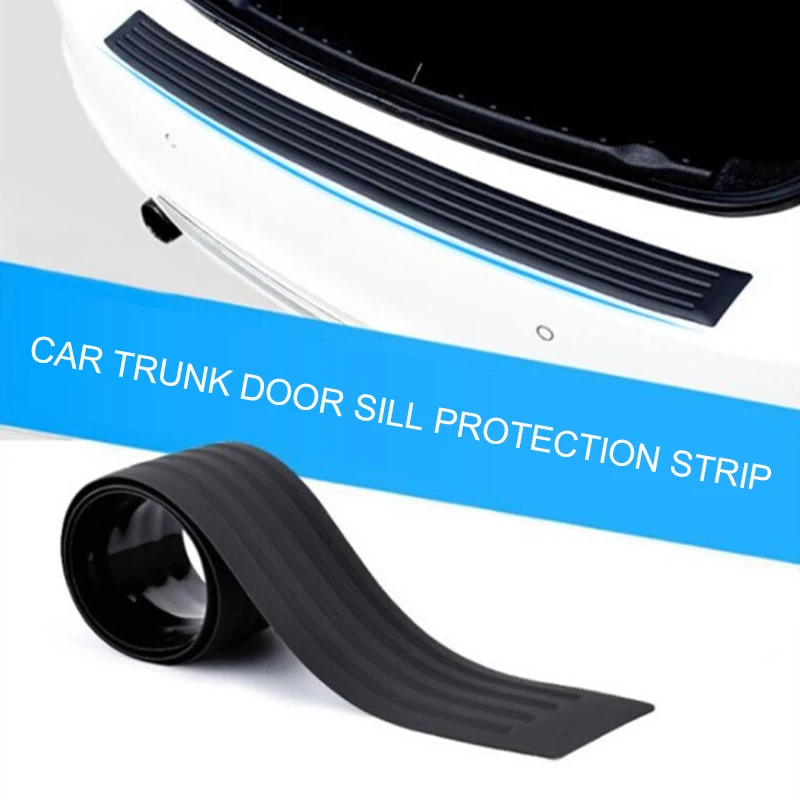 90-104cm Rubber Rear Guard Bumper Protector Trim Cover Protection For Car Decorative Edge Guard Board Anti-collision Sticker
90-104cm Rubber Rear Guard Bumper Protector Trim Cover Protection For Car Decorative Edge Guard Board Anti-collision Sticker