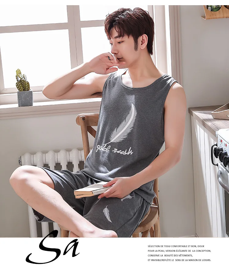 Men's New Style Pajamas Set Hd309cd8a47b4401794cc07f8ed05a69fb.jpg - Men's New Style Pajamas Set
