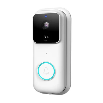 Smart Doorbell Wireless Wifi PIR Detection Night Vision Two-way Intercom Security for Home
Smart Doorbell Wireless Wifi PIR Detection Night Vision Two-way Intercom Security for Home