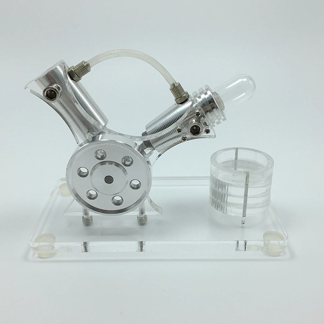 DIY Single Cylinder Stirling Engine Model Generator Micro External Combustion Engine Stem Model -Various Shaped Type
DIY Single Cylinder Stirling Engine Model Generator Micro External Combustion Engine Stem Model -Various Shaped Type