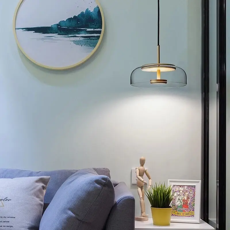 Concise Designer Restaurant Bar Counter Bedroom Bedside Model Between Originality Personality Single Head Glass A Chandelier
Concise Designer Restaurant Bar Counter Bedroom Bedside Model Between Originality Personality Single Head Glass A Chandelier