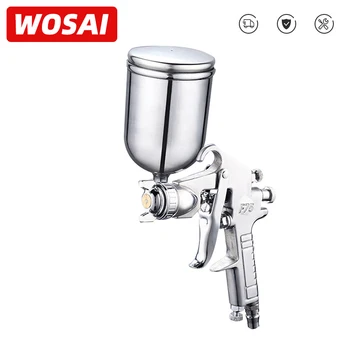 WOSAI 400ML Pneumatic Spray Gun Airbrush Sprayer Alloy Painting Atomizer Tool With Hopper For Painting Cars F75
WOSAI 400ML Pneumatic Spray Gun Airbrush Sprayer Alloy Painting Atomizer Tool With Hopper For Painting Cars F75