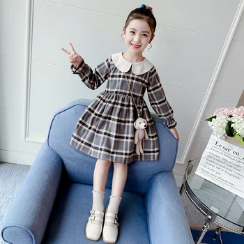 New Spring Toddler girls Children's clothes doll collar long-sleeved dresses for kids cloth girls clothing plaid dresses dress
New Spring Toddler girls Children's clothes doll collar long-sleeved dresses for kids cloth girls clothing plaid dresses dress