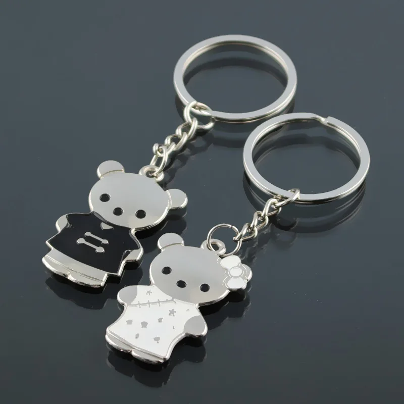 2 pcs/set Cute Cartoon Bears Keychain For Women Bag Charm Trinket Car Keyring Anime Key Chain Fashion Jewelry Accessories 2020
2 pcs/set Cute Cartoon Bears Keychain For Women Bag Charm Trinket Car Keyring Anime Key Chain Fashion Jewelry Accessories 2020