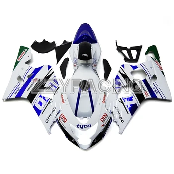 Complete Motorcycle Fairings Kit for Suzuki GSXR600 K4 2004 2005 GSXR750 K4 2004 2005 ABS Plastic Body Work White Blue Covers
Complete Motorcycle Fairings Kit for Suzuki GSXR600 K4 2004 2005 GSXR750 K4 2004 2005 ABS Plastic Body Work White Blue Covers