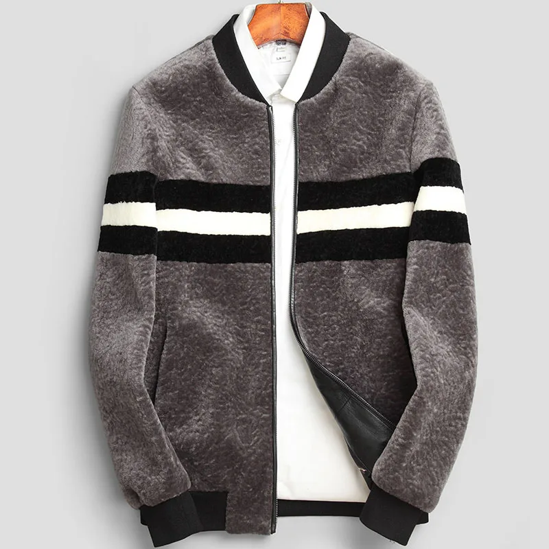 Baseball style wool jacket men contrast color patchwork fashion cashmere coat male stand collar woolen outerwear
Baseball style wool jacket men contrast color patchwork fashion cashmere coat male stand collar woolen outerwear