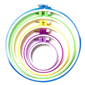 5 Pcs / Set Embroidery Hoop Cross Stitch Ring Circle Round Loop Hand DIY Needle Craft Wooden Plastic Frame Household Sewing Tool
5 Pcs / Set Embroidery Hoop Cross Stitch Ring Circle Round Loop Hand DIY Needle Craft Wooden Plastic Frame Household Sewing Tool