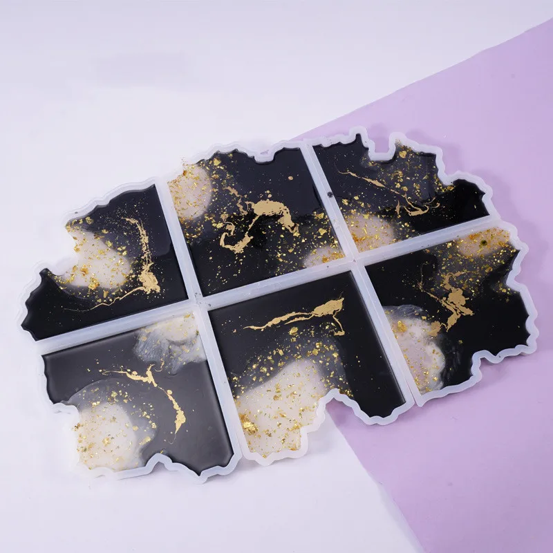 Silicone Mold Irregular Tea PlateTable Cup Mat Molds DIY Clay Epoxy UV Resin Mold For Home Decoration Craft Art Supplies
Silicone Mold Irregular Tea PlateTable Cup Mat Molds DIY Clay Epoxy UV Resin Mold For Home Decoration Craft Art Supplies