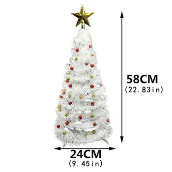Folding DIY LED Christmas Tree with Star Ornaments Festive Decorations Indoor
Folding DIY LED Christmas Tree with Star Ornaments Festive Decorations Indoor
