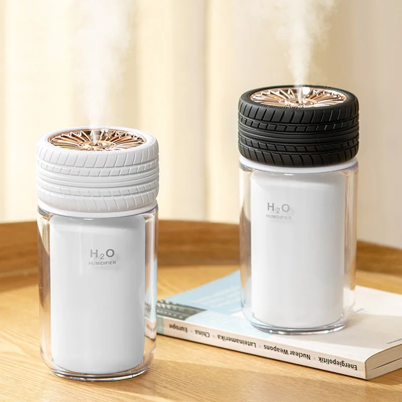 250ml Tyre Ultrasonic Aroma Diffuser USB Air Humidifier with 7 Colors LED Night Lamps Car Mist Maker Mini Home Air Purifier
250ml Tyre Ultrasonic Aroma Diffuser USB Air Humidifier with 7 Colors LED Night Lamps Car Mist Maker Mini Home Air Purifier