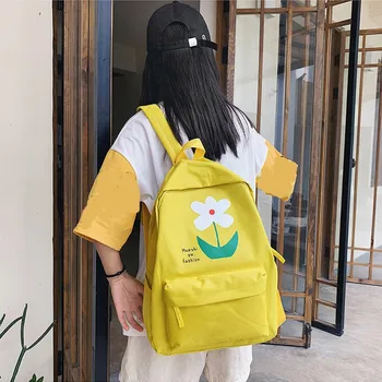 Women's Flower Pure color Cute Backpack Large Capacity Zip Pocket Multicolor Backpack in Teenage students Daypack сумка-рюкзак
Women's Flower Pure color Cute Backpack Large Capacity Zip Pocket Multicolor Backpack in Teenage students Daypack сумка-рюкзак