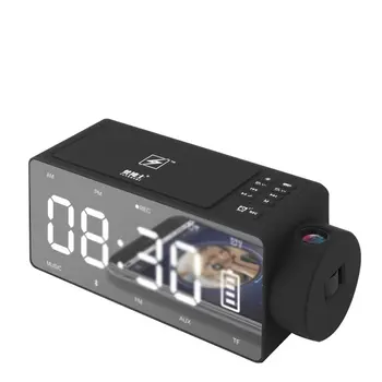 Alarm Clock Speaker Wireless Charging Clock Projector Smart DIY Speaker S91S Wireless Rechargable SpPhoje CAl
Alarm Clock Speaker Wireless Charging Clock Projector Smart DIY Speaker S91S Wireless Rechargable SpPhoje CAl