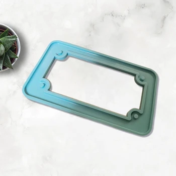 Motorcycle License Plate Frame Epoxy Resin Mold DIY Crafts Making Silicone Mould X7XB
Motorcycle License Plate Frame Epoxy Resin Mold DIY Crafts Making Silicone Mould X7XB