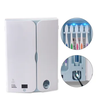 Mini Portable Smart Toothbrush Disinfection & Negative Ion Air Purifier Multifunction Toothpaste Squeezer Sterilization Box
Mini Portable Smart Toothbrush Disinfection & Negative Ion Air Purifier Multifunction Toothpaste Squeezer Sterilization Box