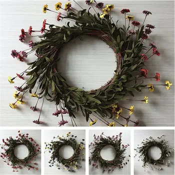 Artificial Flowers Yellow Blue DaisyWreath Spring Wreath Outdoor for Front Door
Artificial Flowers Yellow Blue DaisyWreath Spring Wreath Outdoor for Front Door