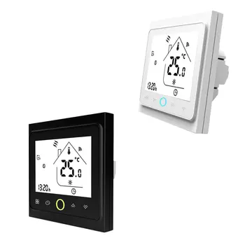 Smart Thermostat Temperature Controller for Water/Electric floor Heating Water/Gas Boiler Works with Alexa Google Home
Smart Thermostat Temperature Controller for Water/Electric floor Heating Water/Gas Boiler Works with Alexa Google Home
